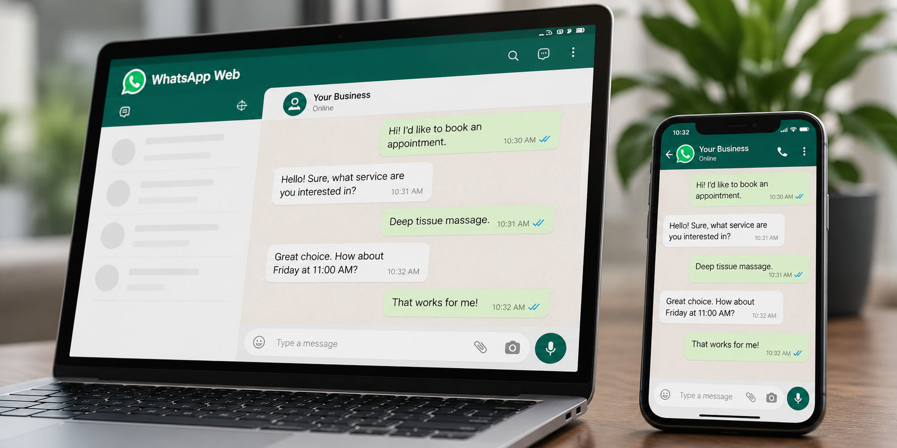 Agent 20SEVEN WhatsApp Interface